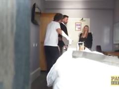 Georgie Lyall takes it hard from behind by Pascal White